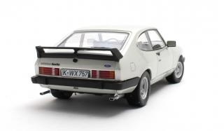 Ford Capri 2.8 Turbo 1981 Silver met. Cult Scale Models 1:18 Resinemodell (Türen, Motorhaube... nicht zu öffnen!)